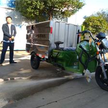 驚喜！湖北程力600L電動三輪高壓清洗車，物業管理的得力助手，價格優惠不容錯過！